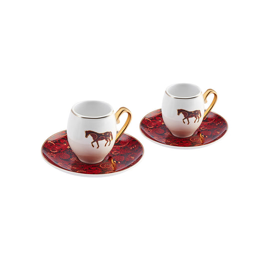 Set cești de cafea Aşkar, Pentru 2 persoane, 90 ml