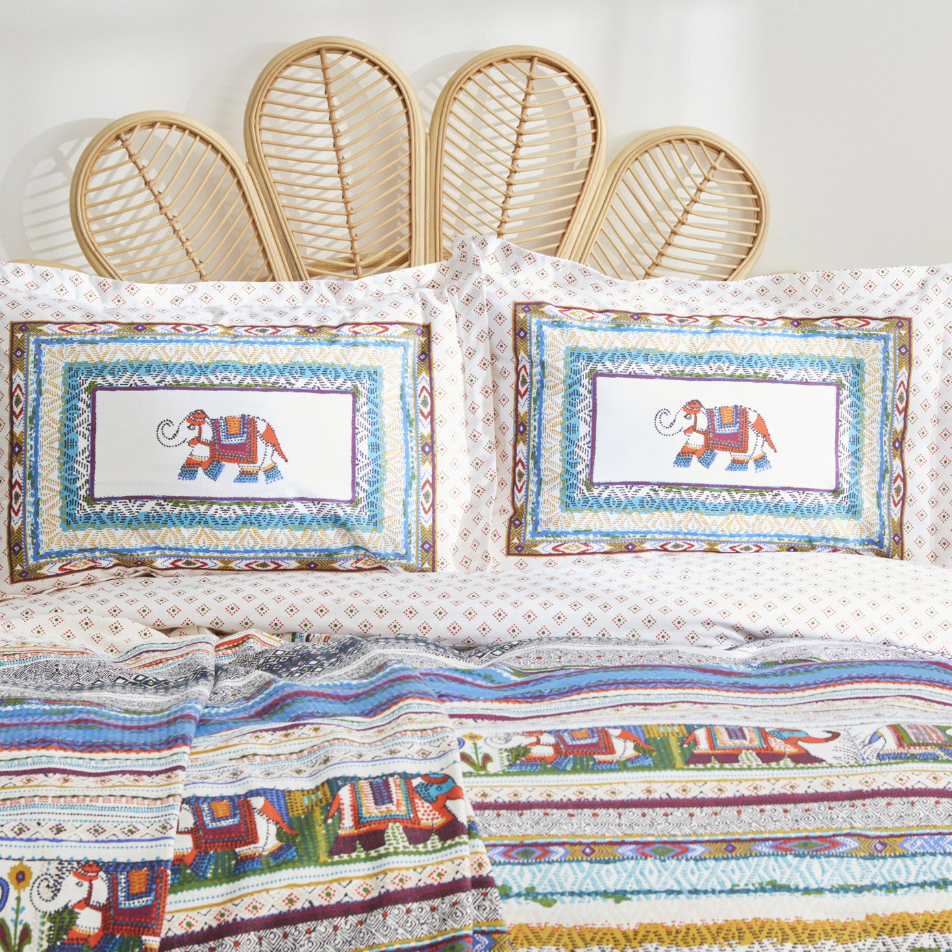 Set dublu de husă de pilotă Karaca Home Perez muștar 100% bumbac cu pique gratuit