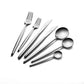 Mild, 84 Piece 316+ Stainless Steel Cutlery Set for 12 People, Silver