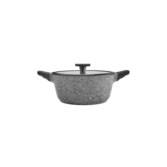 Serra, Biogranite Pot, Induction, 20cm, Grey