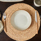 Karaca Aria Reactive Glaze Pit Plate, 20 cm, Beige