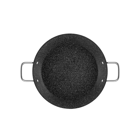 Love of Kitchen, Biogranite Paella Pan, Induction, 30cm, Black
