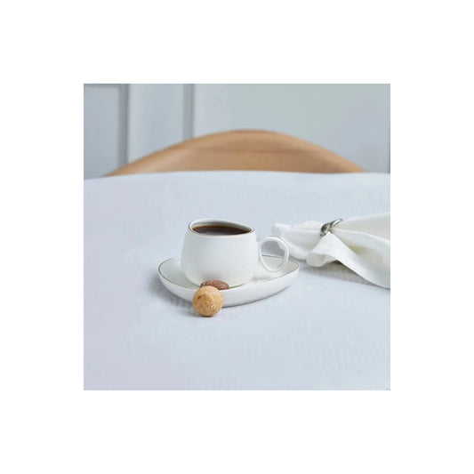Set Ceștı De Ceaı Șı Farfurıoare Karaca Streamlıne Trıbe, Pentru 6 Persoane, 200 Ml