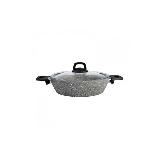 Gris Biogranite, 7 Piece Non-Stick Cookware Set, Induction, Grey