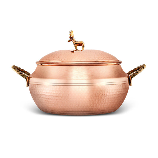Alacahoyuk, Copper Pot, 20cm, 3L