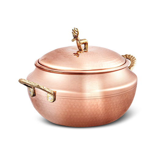 Alacahoyuk, Copper Pot, 20cm, 3L
