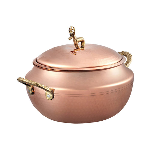 Alacahoyuk, Copper Pot, 16cm, 2L