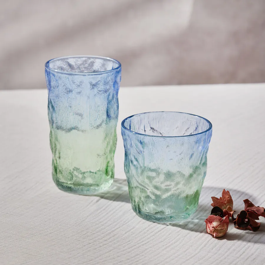 Glacier, Glass Highball Glass, 383ML, Transparent Blue Green