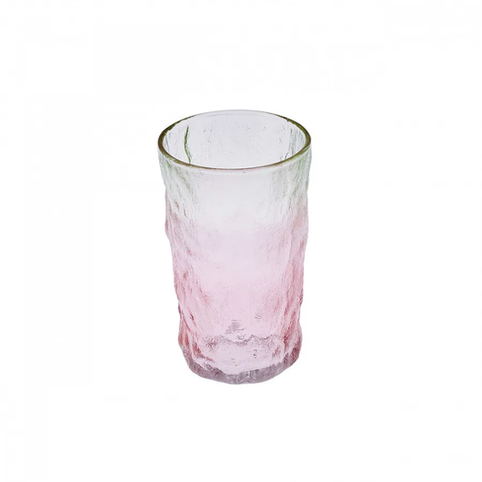 Glacier, Glass Highball Glass, 383ML, Transparent Red Green