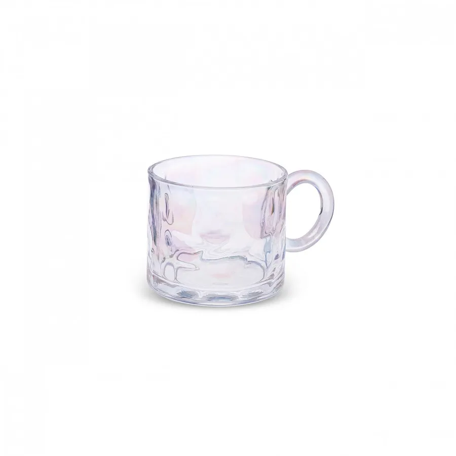 Ruby, Glass Luster Mug, 300ML, Transparent
