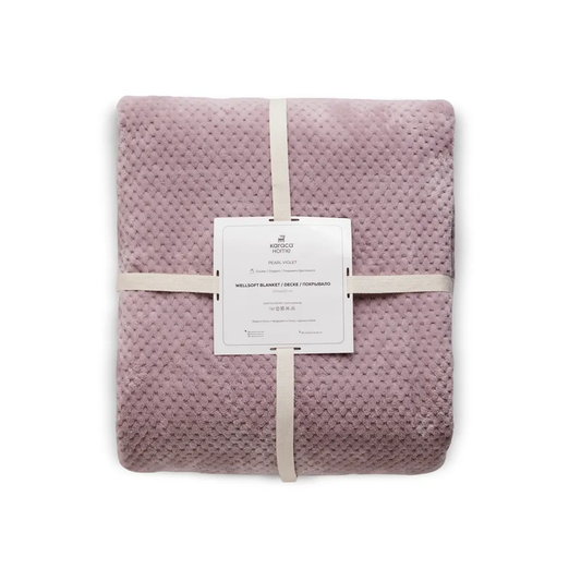 Pearl Baby Fleece Wellsoft, Double Blanket, Violet