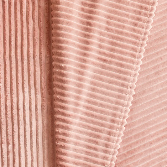 Ruby Stripe Wellsoft, Single Blanket, Pink