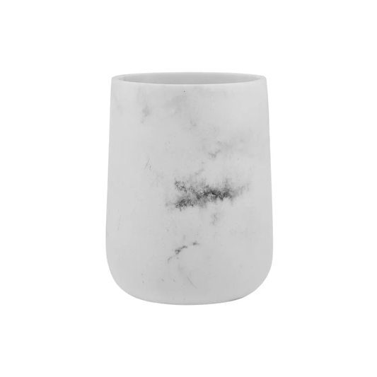 Marble, Tumbler, White