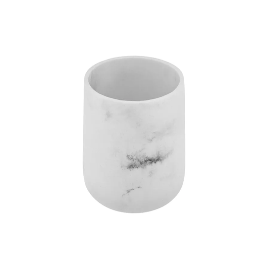 Marble, Tumbler, White