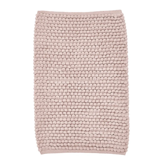 Bubbles Chenille, Bath Mat, Pink