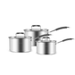 Pekka, 6 Piece Stainless Steel Cookware Set, Induction, Anthracite