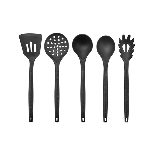 Misto, 6 Piese, Set de Servire, Negru