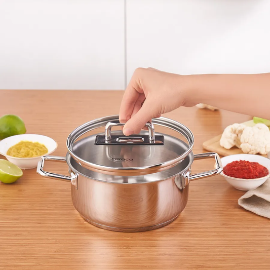 Grace, Stainless Steel Pot, Induction, 18cm, 2L