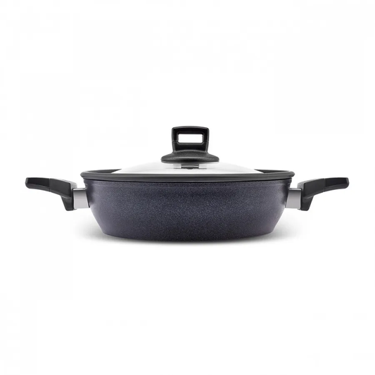 BioDiamond, Powerful Plus Shallow Casserole, 30cm, Black