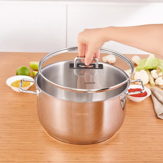 Grace, Stainless Steel Pot, Induction, 28cm, 9.5L