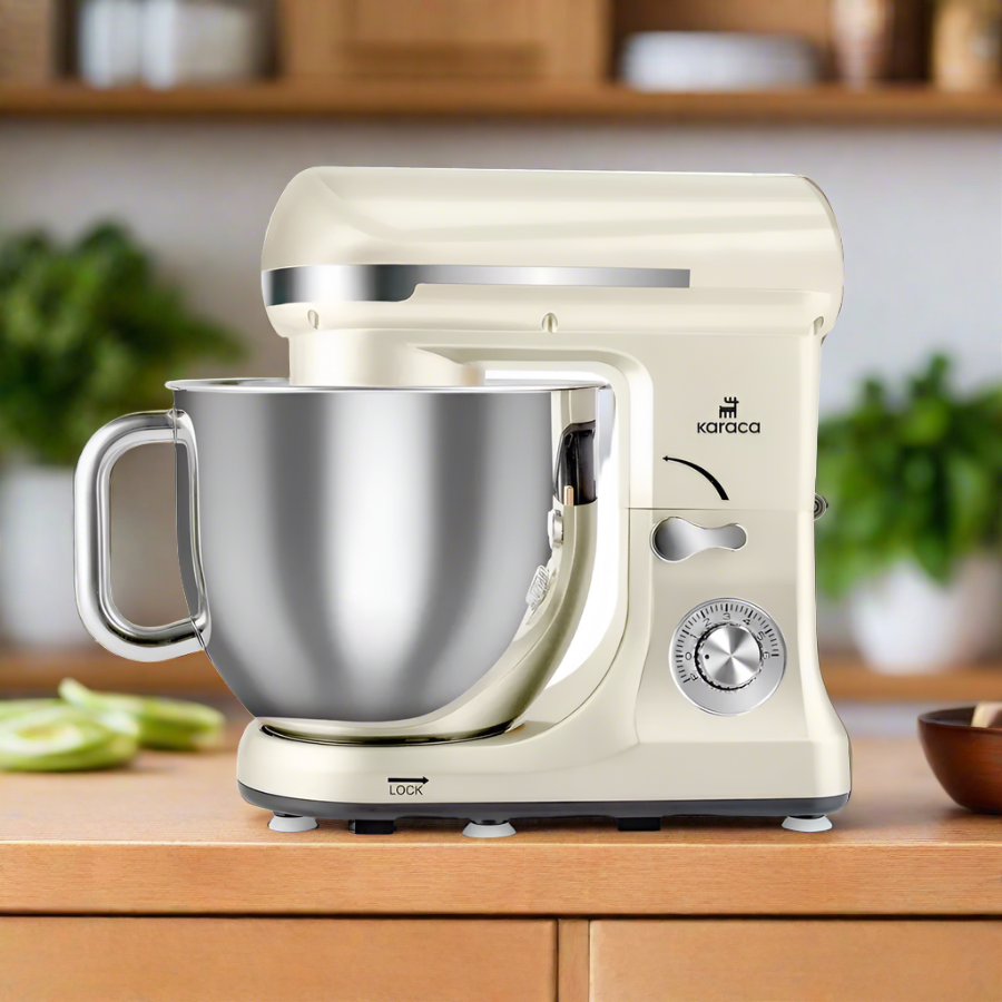 Blendburst, Stand Mixer, Iconic Beige, 1400W, 5.7 LT