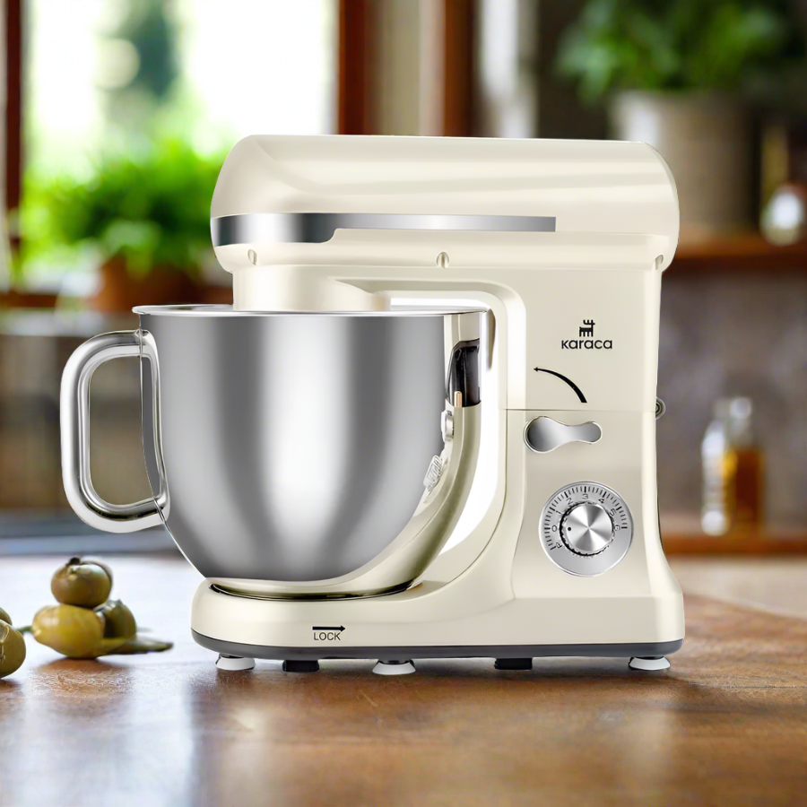 Blendburst, Stand Mixer, Iconic Beige, 1400W, 5.7 LT