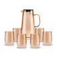 Parma, 7 Piese, Set de Pahare, Amber