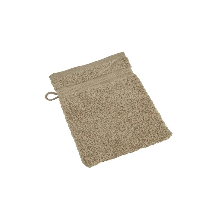 Karaca Wheat Mocha 100% Cotton Washcloth 16X22 cm