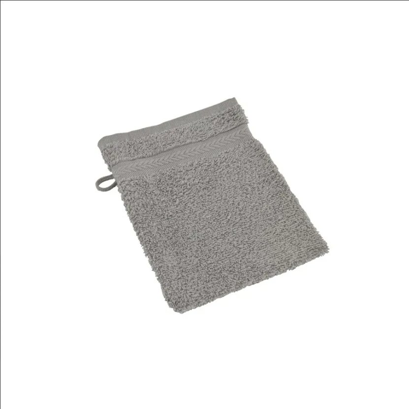 Karaca Wheat Light Grey 100% Cotton Washcloth 16X22 cm