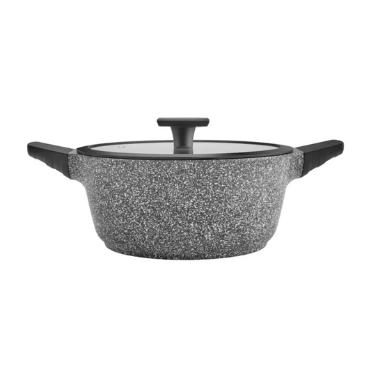 Serra, Biogranite Pot, Induction, 24cm, Grey