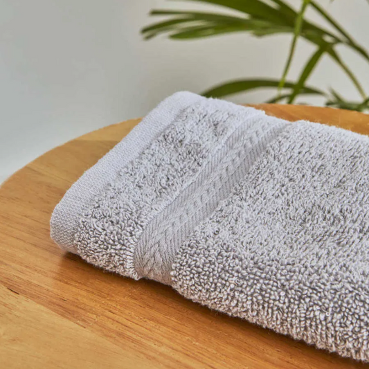 Karaca Light Gray 100% Cotton Guest Towel 30X50 cm