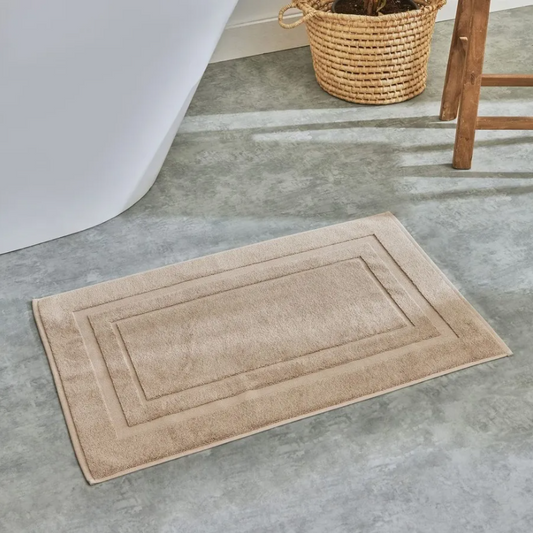 Karaca Wheat Mocha 100% Cotton Foot Towel 50X80 cm