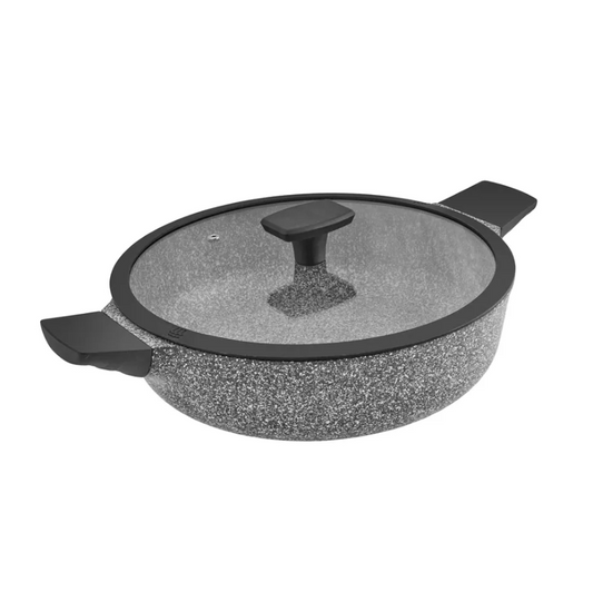 Serra, Biogranite Shallow Casserole, Induction, 28cm