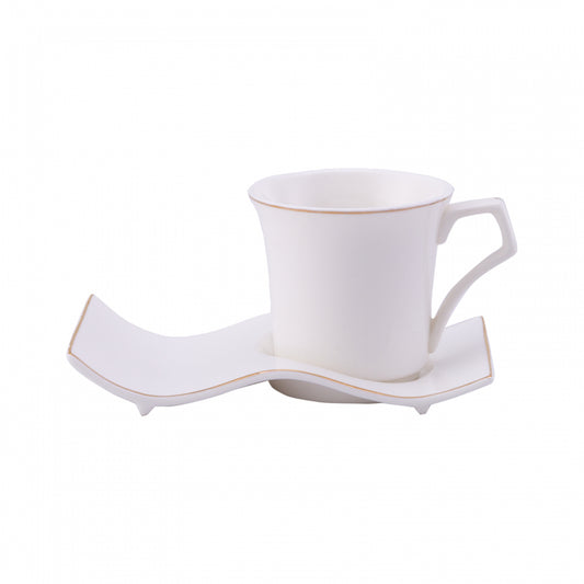 Set cești de cafea Karaca Laura pentru 6 persoane