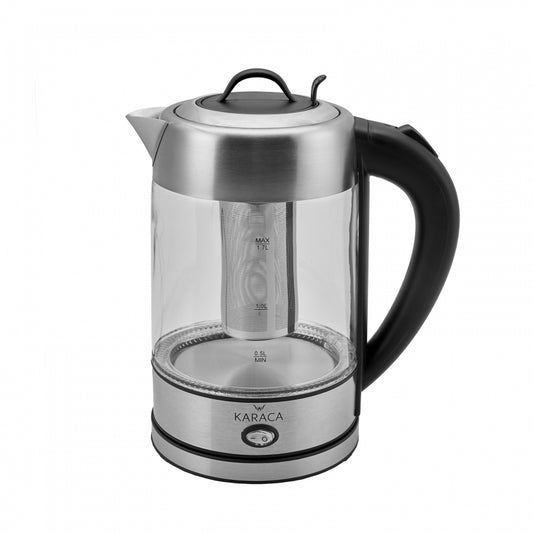 Led Light, Glass Herbal Tea Maker, Inox