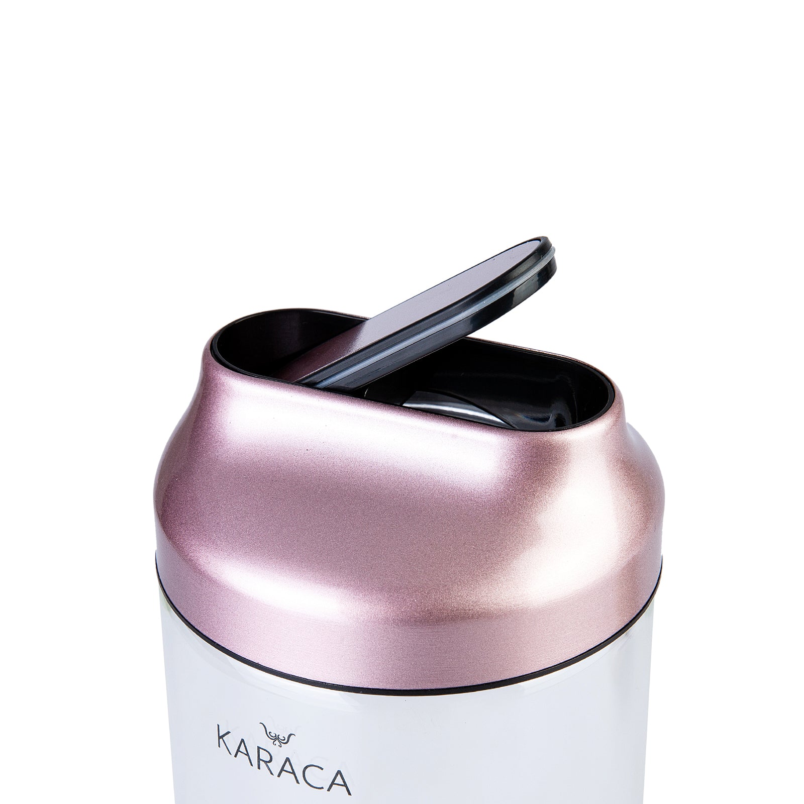 Karaca Dimple Storage Container, Large, Rose Gold L
