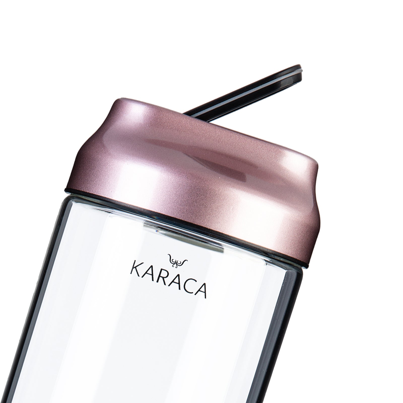 Karaca Dimple Storage Container, Large, Rose Gold L