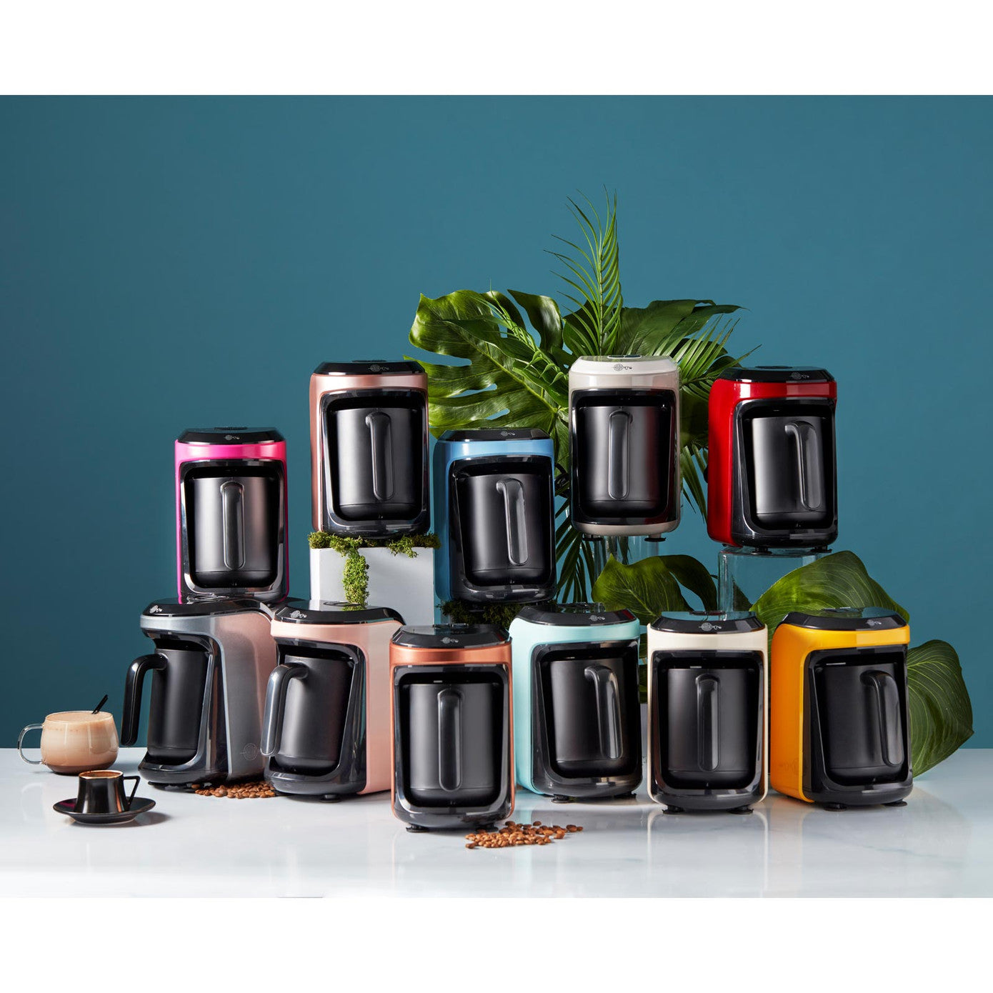 Karaca Hatır Hups Milk Turkish Coffee Machine Rosegold