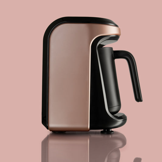 Hatır Hups, Turkish Coffee Maker with Milk, Rosegold