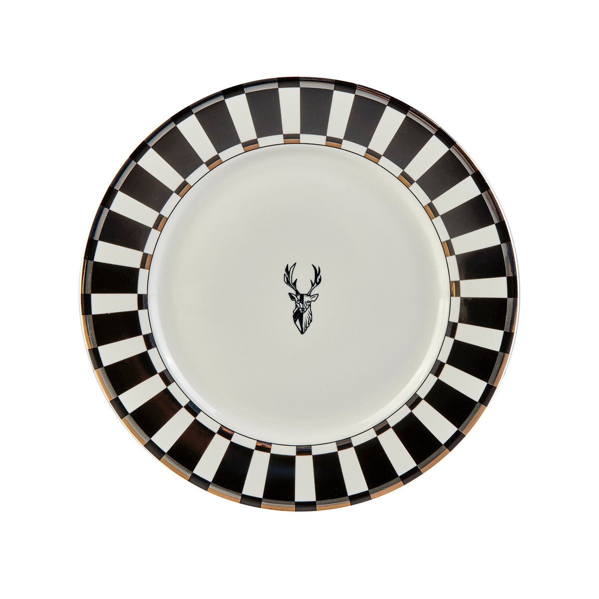 Set de Veselă Aries Negru, 24 Piese, Pentru 6 persoane