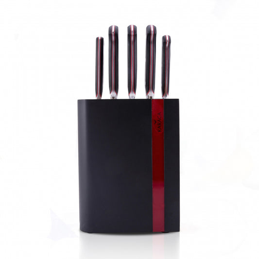 Karaca Kyoto Set 6 cutite inox negru