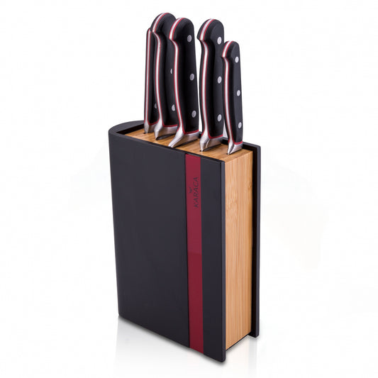 Karaca Kyoto Set 6 cutite inox negru