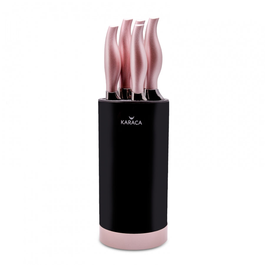 Karaca Rose Gold set 6 cutite