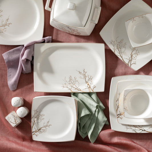 Karaca Autumn Fine set de vesela 60 piese pentru 12 persoane