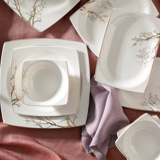 Karaca Autumn Fine set de vesela 60 piese pentru 12 persoane