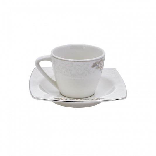 Nazende, 12 Piese, Set cești de Cafea Turcească Pentru 6 persoane, 80ML