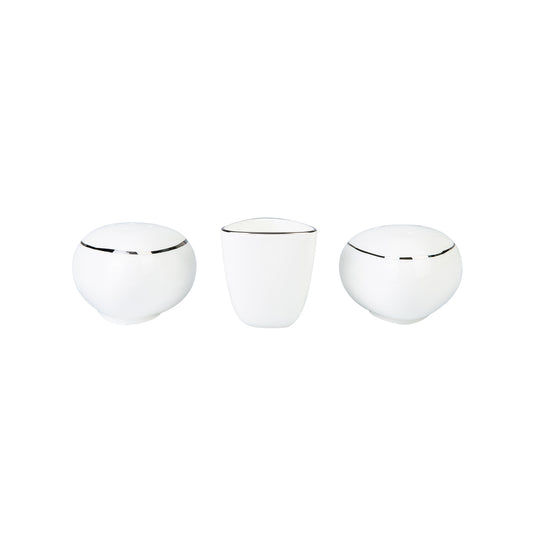 Fine Pearl Extra Trio, 62 Piese, Set de Veselă Pentru 12 persoane