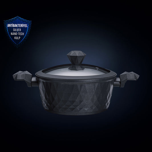 BioDiamond, Non-Stick Antibacterial Handle Pot, Induction, 20cm, 2.3L