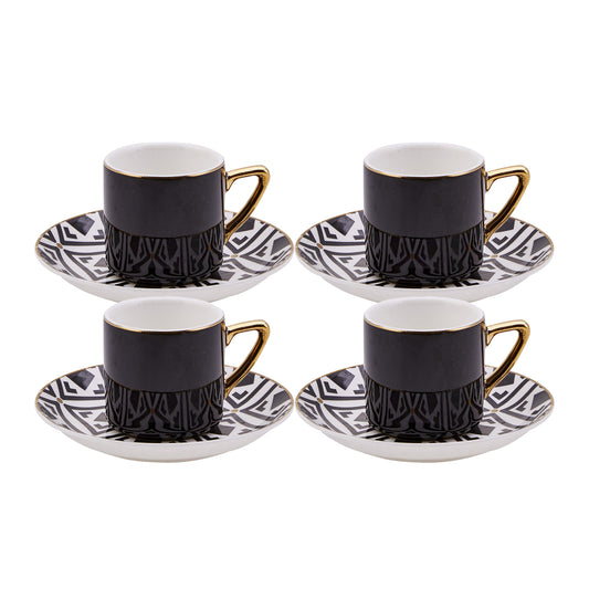 Karaca Monochrome 4 Person Coffee Cup Set